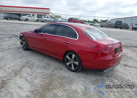 2022 Mercedes-Benz C 300 4Matic z USA, uszkodzony, nr VIN W1KAF4HBXNR039848